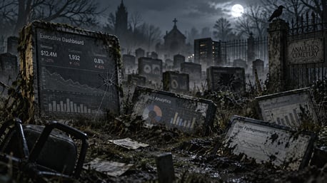 The Dashboard Graveyard: Why Companies Build Reports Nobody Uses